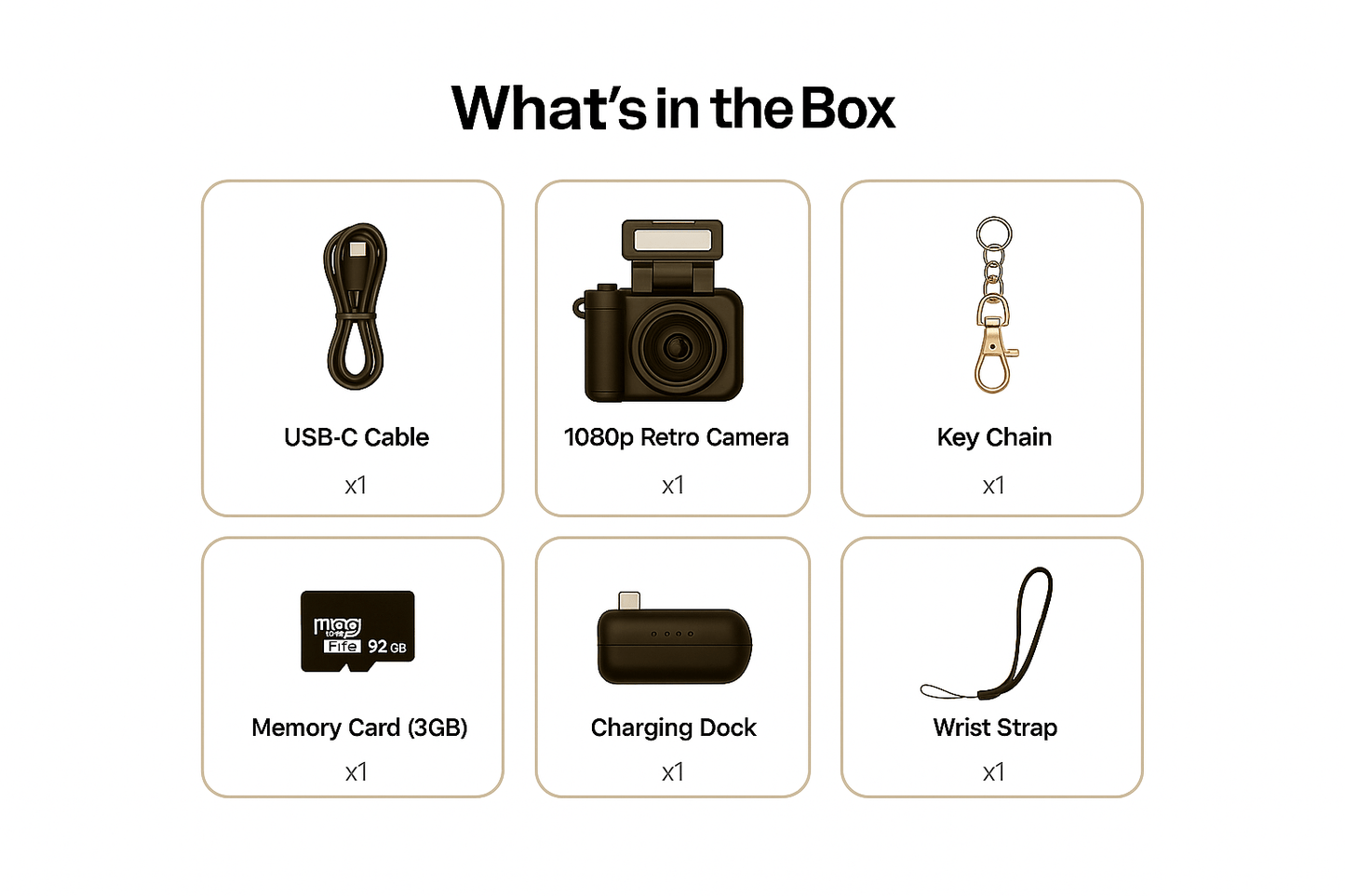 Retro Pocket Camera
