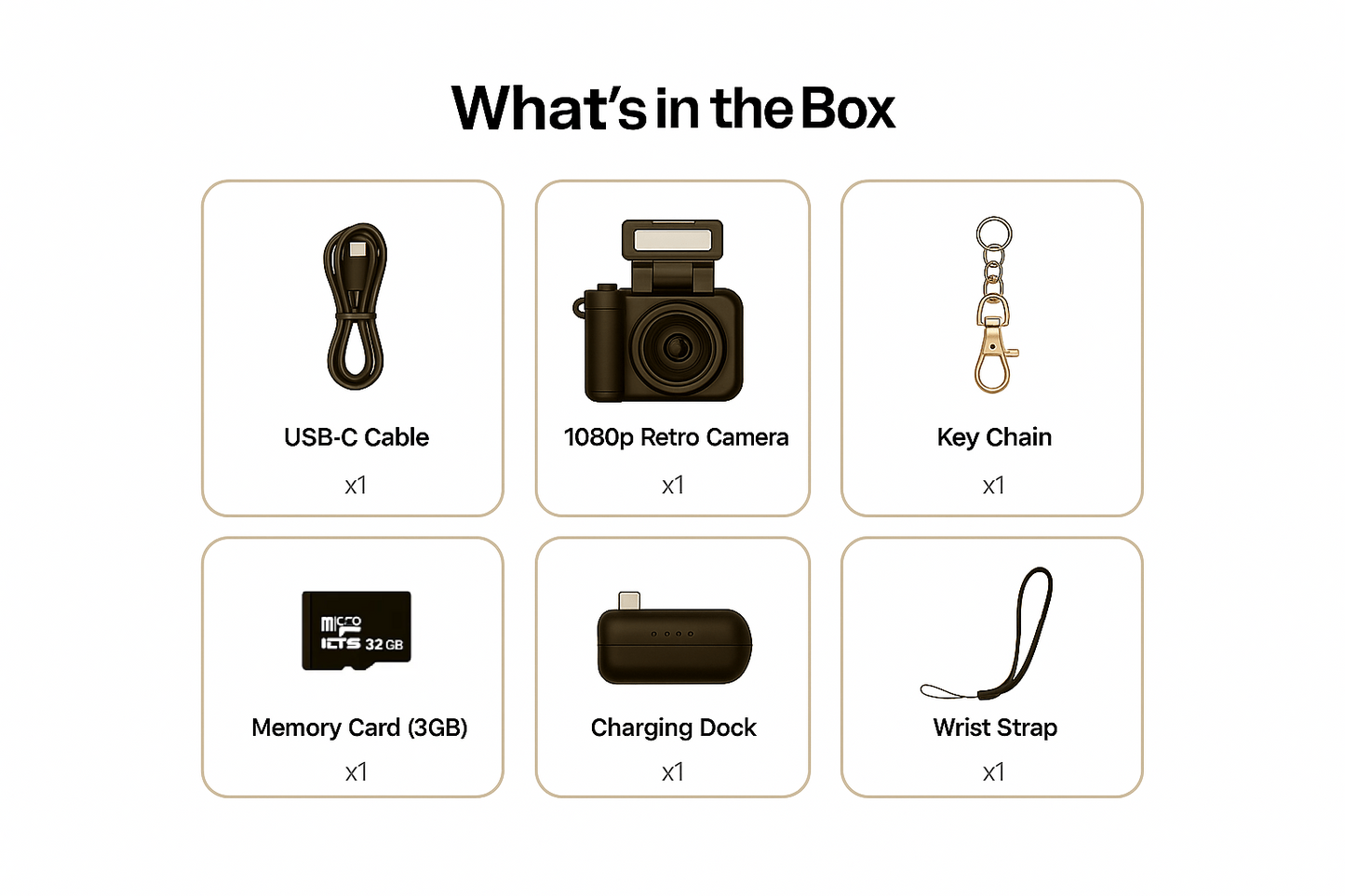 Retro Pocket Camera